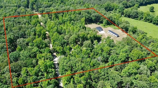 559 Poppy Rd, Broken Bow, OK 74728 - drone / aerial view with a view of trees