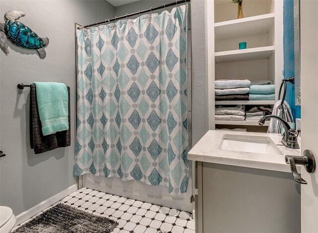 2107 NW 20th St, Oklahoma City, OK 73107 - bathroom with vanity and toilet