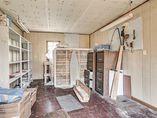 view of storage