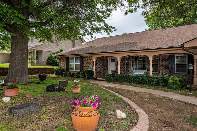 11125 NW 116th St, Yukon, OK 73099 - single story home featuring brick siding and roof with shingles
