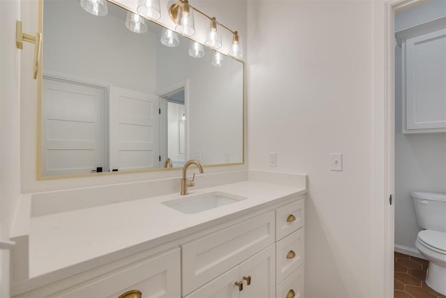 6516 NE 97th St, Oklahoma City, OK 73151 - bathroom featuring vanity and tile patterned floors