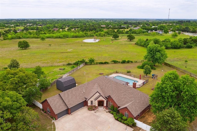view of subject property