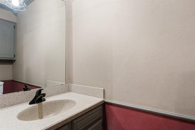 6408 Brentford Ter, Oklahoma City, OK 73132 - bathroom with vanity
