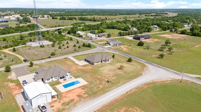 drone / aerial view