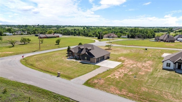 drone / aerial view