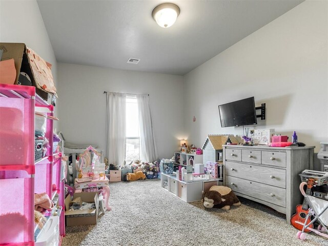 5702 Cedar Tree Cir, Guthrie, OK 73044 - game room with carpet floors