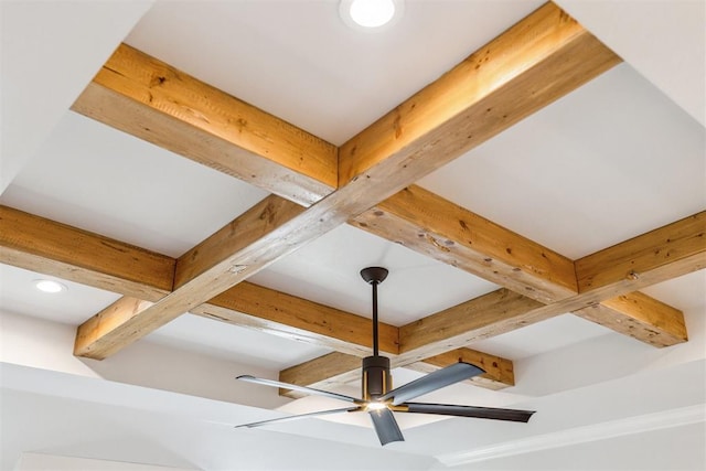 16309 Rangeland Dr, Oklahoma City, OK 73170 - detailed view of beam ceiling and recessed lighting