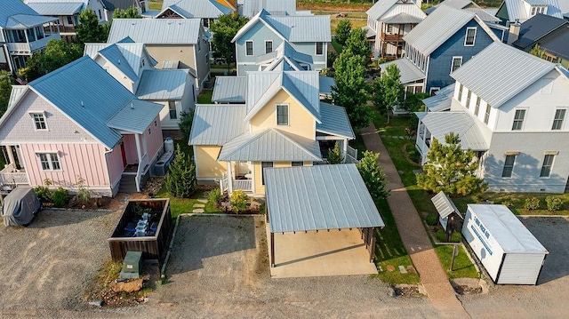 43 Center Ln, Carlton Landing, OK 74432 - aerial view of residential area