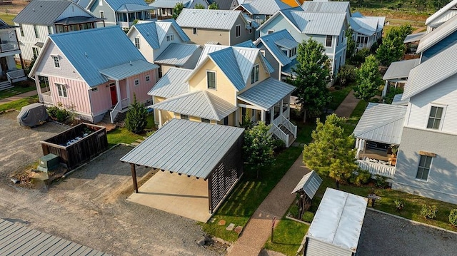 43 Center Ln, Carlton Landing, OK 74432 - aerial perspective of suburban area