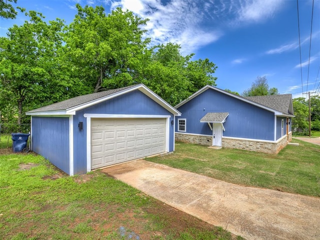 1800 NW 41st St, Oklahoma City, OK 73118 - view of detached garage