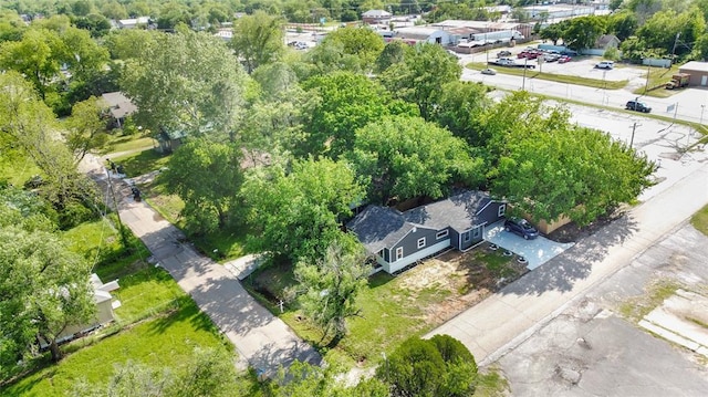 aerial view