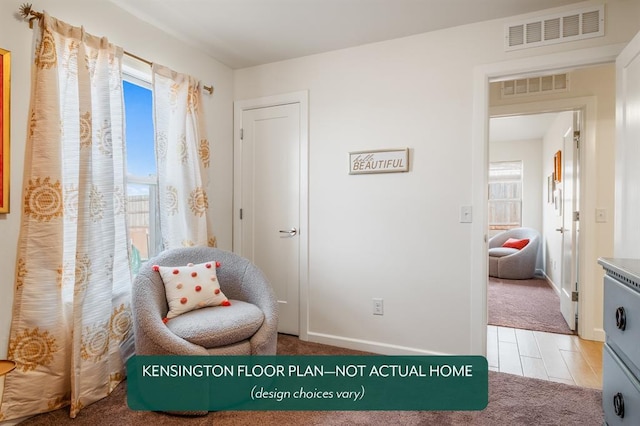 24119 Western Ave, Washington, OK 73093 - sitting room with light colored carpet