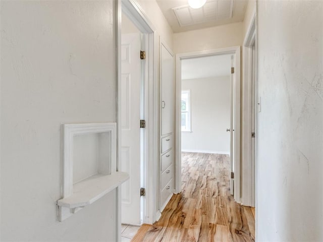 1829 Westchester Dr, Oklahoma City, OK 73120 - corridor featuring light wood-type flooring