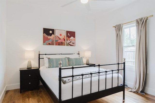 221 Alameda St, Norman, OK 73069 - bedroom featuring wood finished floors and baseboards