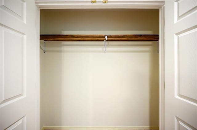 view of closet