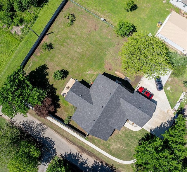 drone / aerial view