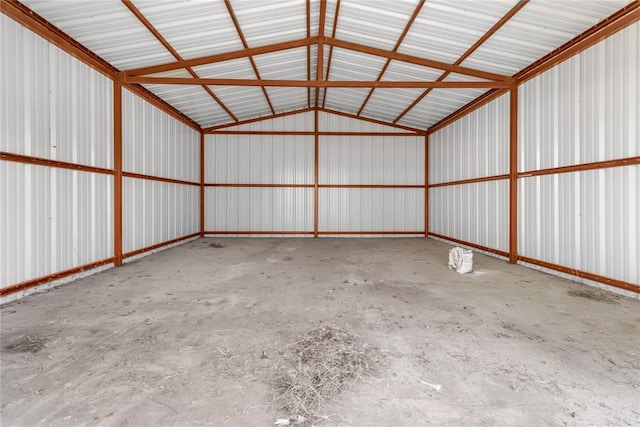 503 W Martin St, El Reno, OK 73036 - garage with metal wall