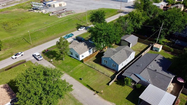 503 W Martin St, El Reno, OK 73036 - drone / aerial view