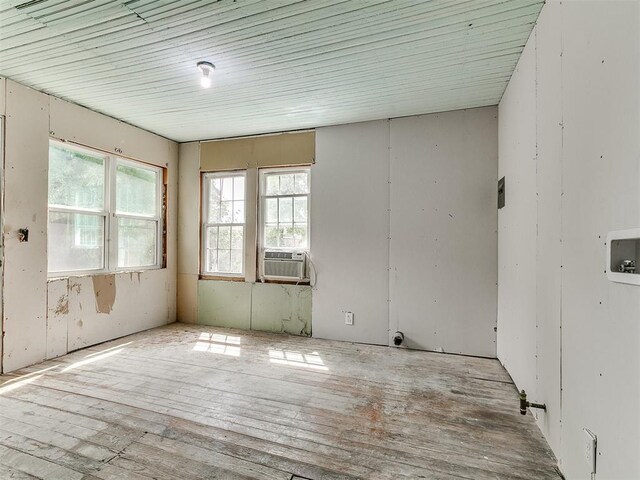 3617 N Westmont St, Oklahoma City, OK 73118 - unfurnished room with healthy amount of natural light and cooling unit