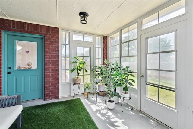 11423 Village Ave, Midwest City, OK 73130 - sunroom with plenty of natural light