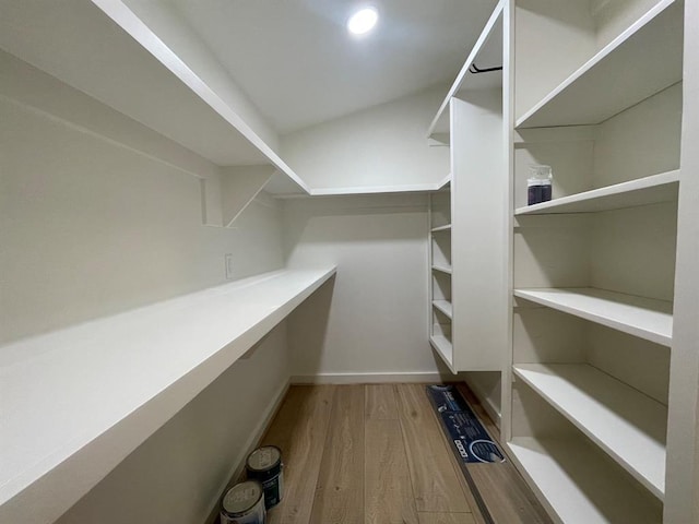 1920 Glover Golden Rd, Broken Bow, OK 74728 - walk in closet featuring wood finished floors