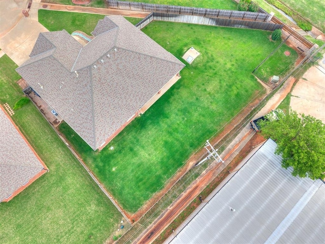 view of subject property