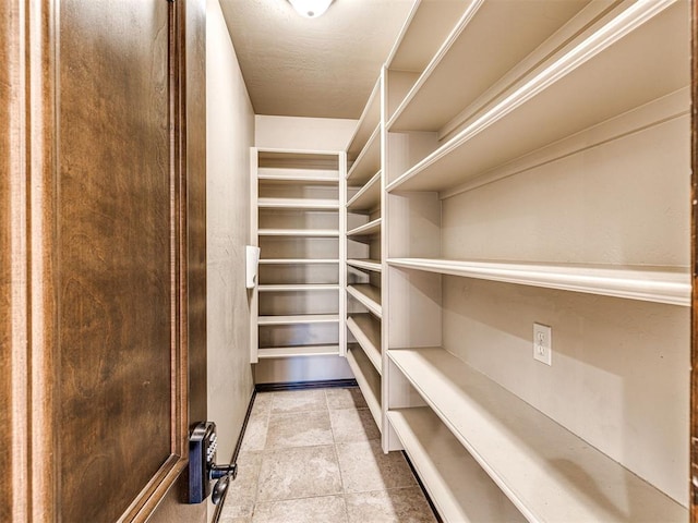 view of pantry