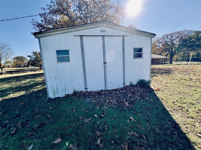 36040 E 1140th Rd Unit 114Rd, Seminole, OK 74868 - view of shed