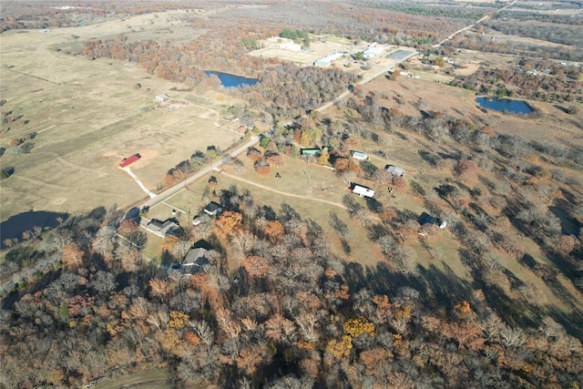 36040 E 1140th Rd Unit 114Rd, Seminole, OK 74868 - view of property location with a large body of water and rural landscape