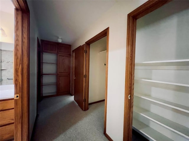 36040 E 1140th Rd Unit 114Rd, Seminole, OK 74868 - corridor with carpet floors