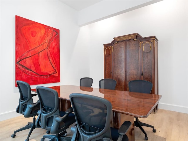 6100 NW Grand Blvd Unit 6103, Oklahoma City, OK 73118 - home office with wood finished floors and baseboards