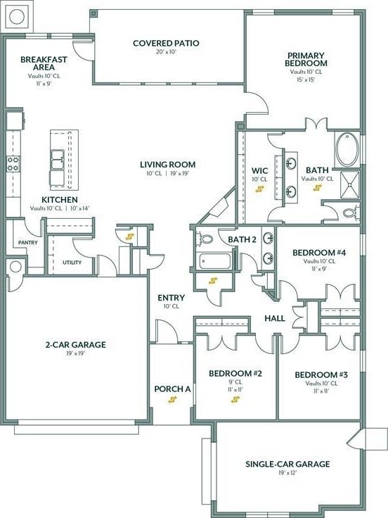 floor plan / room layout