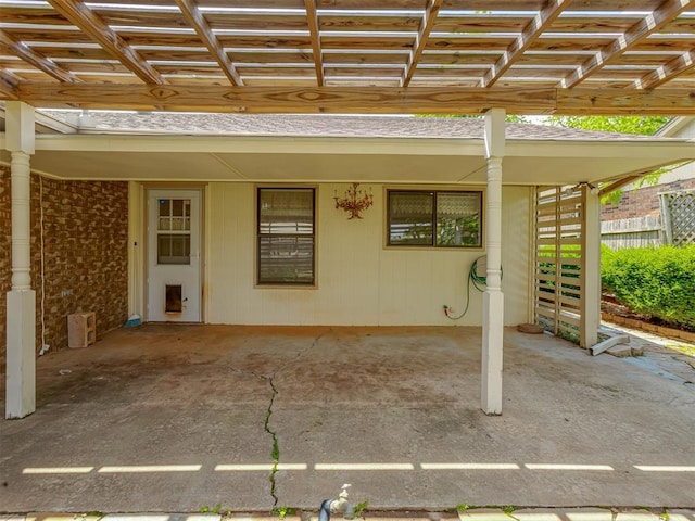 8709 NW 86th St, Oklahoma City, OK 73132 - view of patio / terrace