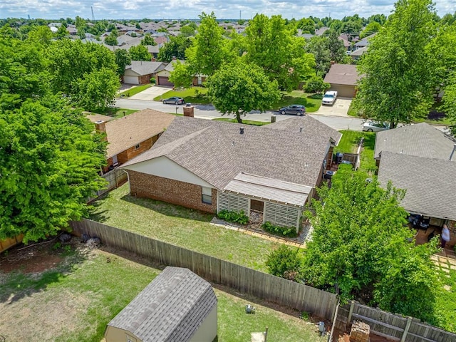 8709 NW 86th St, Oklahoma City, OK 73132 - aerial view of residential area