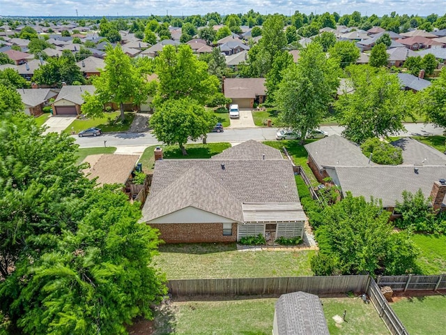 8709 NW 86th St, Oklahoma City, OK 73132 - aerial perspective of suburban area