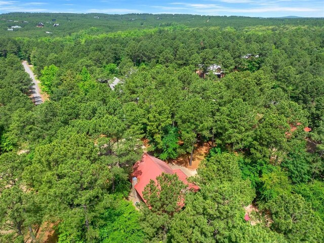 479 Poplar Cir, Broken Bow, OK 74728 - aerial view of a heavily wooded area