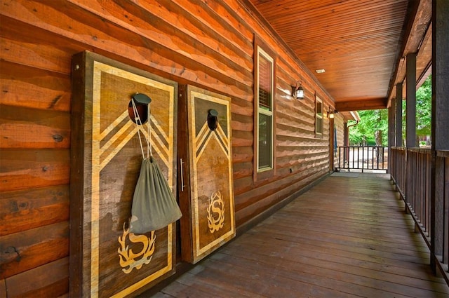 479 Poplar Cir, Broken Bow, OK 74728 - view of horse barn