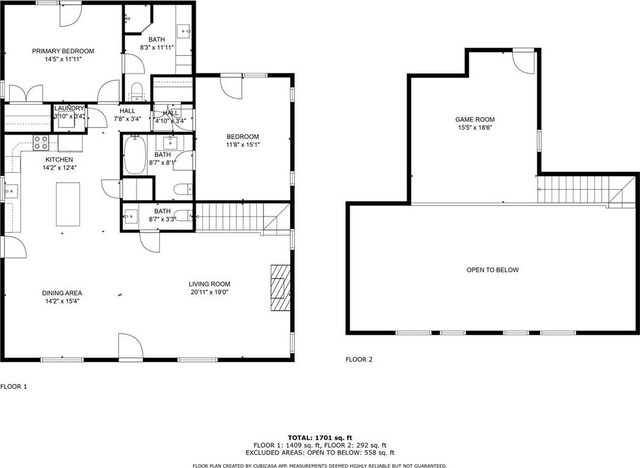 479 Poplar Cir, Broken Bow, OK 74728 - room layout
