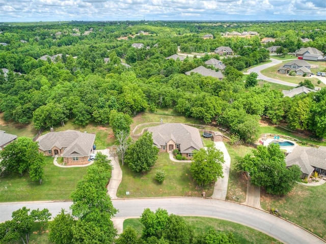15101 SE 58th St, Choctaw, OK 73020 - aerial perspective of suburban area