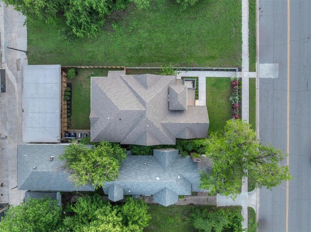 614 NW 8th St Unit 1-4, Oklahoma City, OK 73102 - aerial view of property and surrounding area