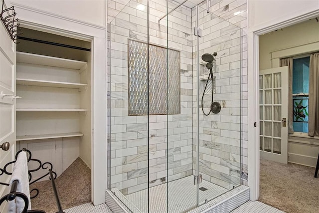 3715 N Mckinley Ave, Oklahoma City, OK 73118 - full bathroom featuring a stall shower