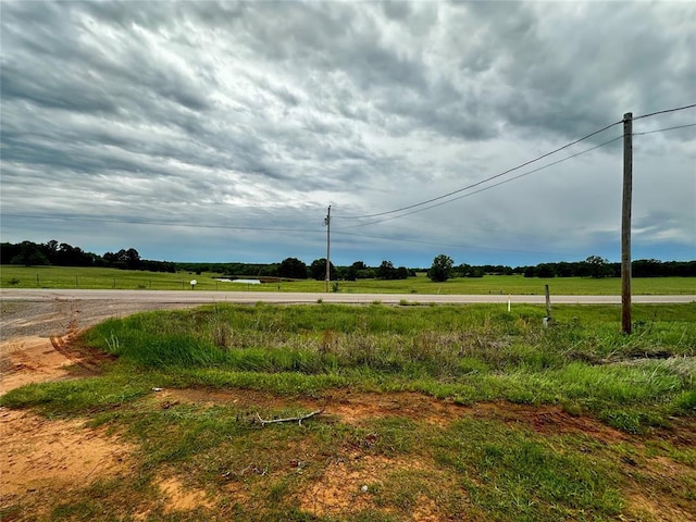 17551 Banner Rd, Lexington, OK 73051 - view of asphalt road with a rural view