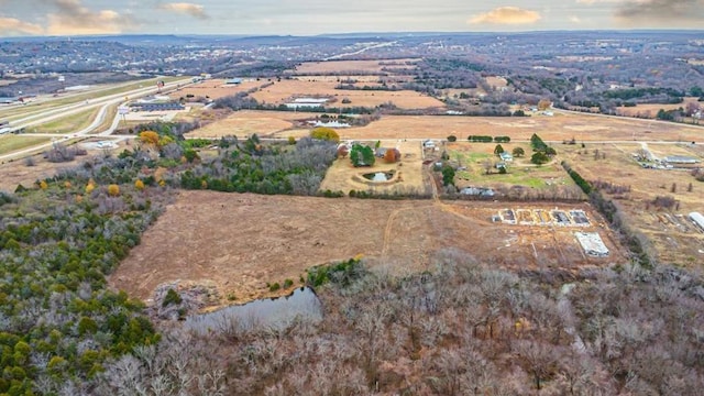 10015 S Bryant Rd, Henryetta, OK 74437 - view of property location featuring rural landscape