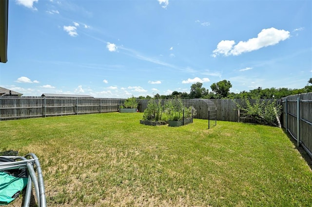 12032 SW 10th St, Yukon, OK 73099 - view of fenced backyard