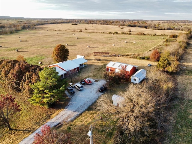 view of rural area