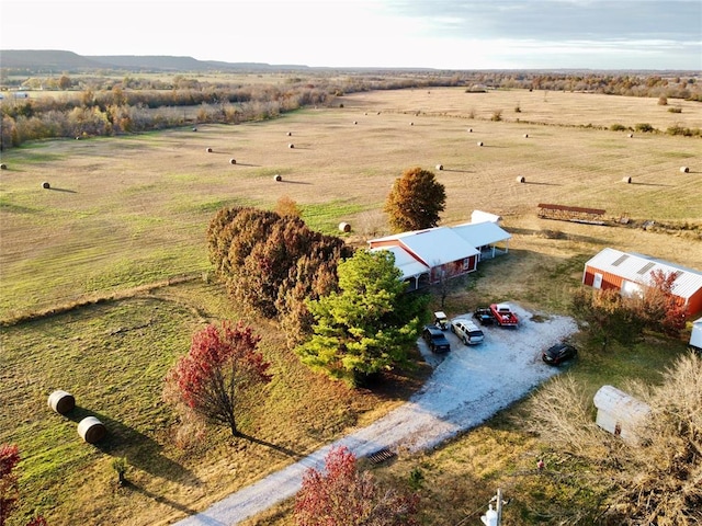 view of rural area