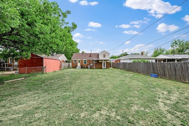 2545 W Eubanks St, Oklahoma City, OK 73112 - view of yard