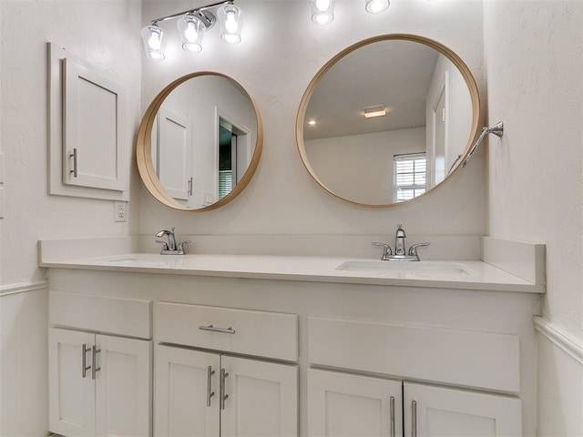 2916 Prairie Rose Ct, Oklahoma City, OK 73120 - bathroom with double vanity