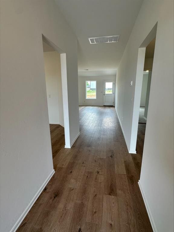 866 SW 11th St, Newcastle, OK 73065 - hall with wood finished floors and baseboards