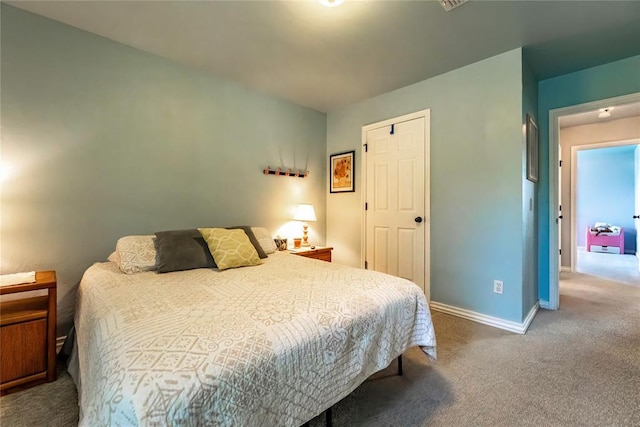 3305 Tecumseh Meadows Way, Norman, OK 73069 - bedroom featuring carpet and baseboards